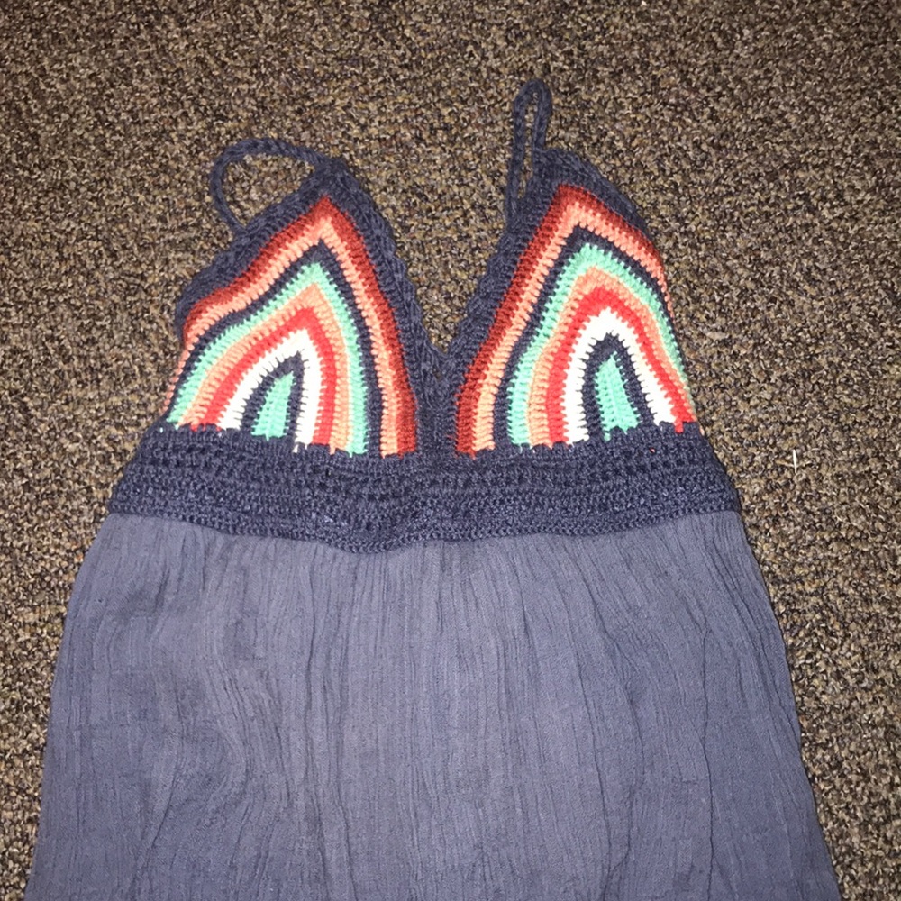 Triangle Crochet dress